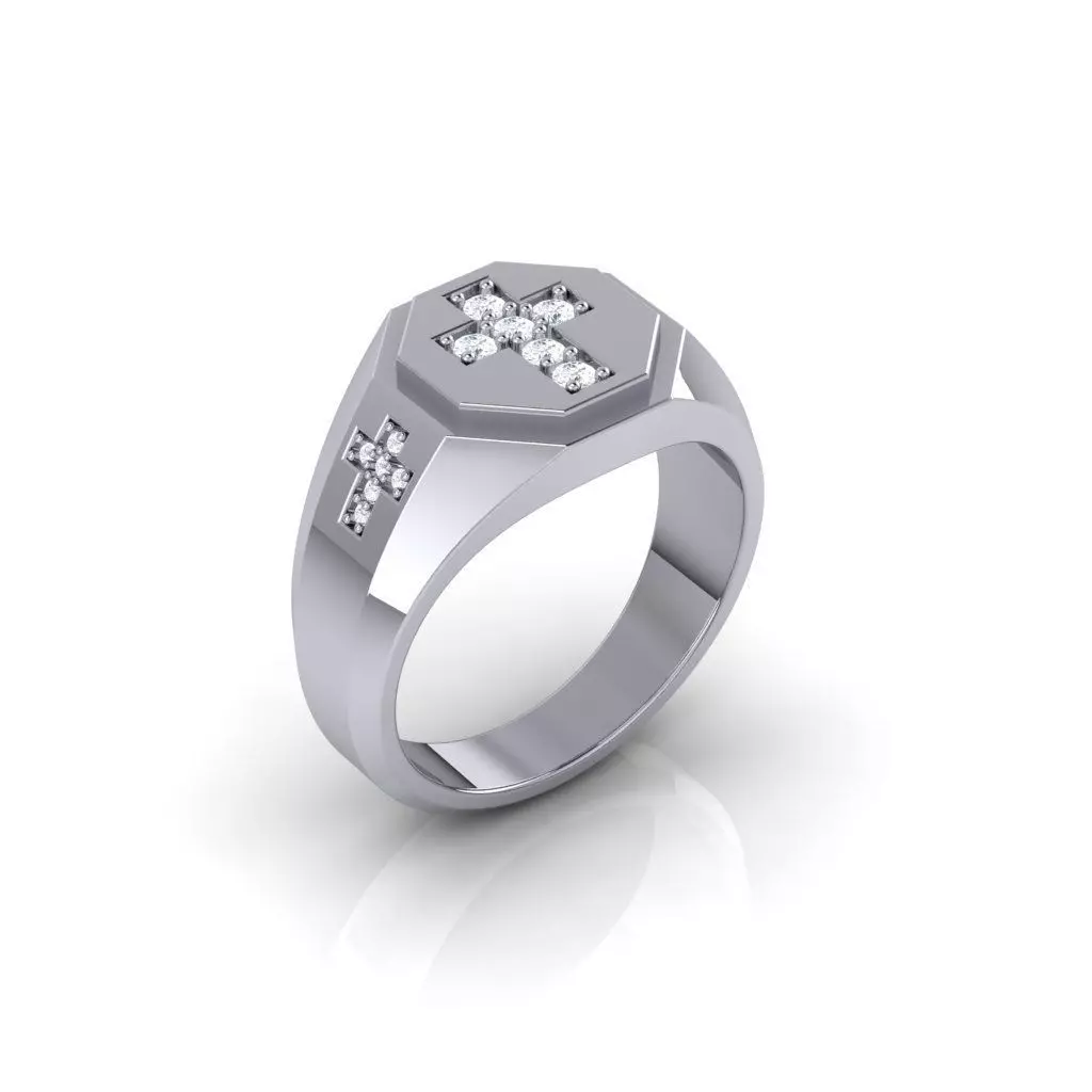 Men Ring1 3D print model
