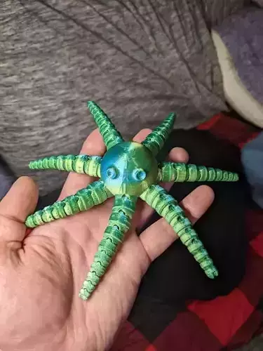  ARTICULATED SENTINAL OCTOPUS  360 TURNABLE BALL JOINT LEGS