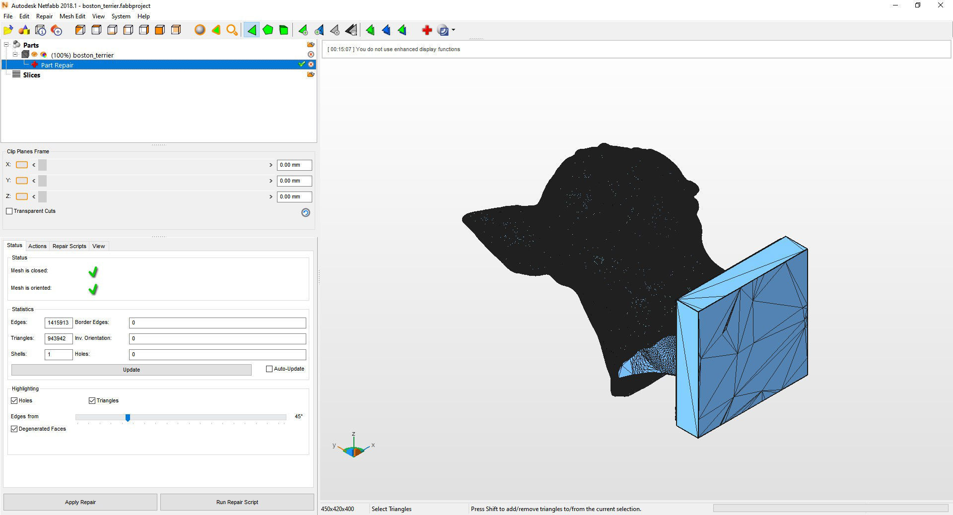boston terrier 3D print model_8