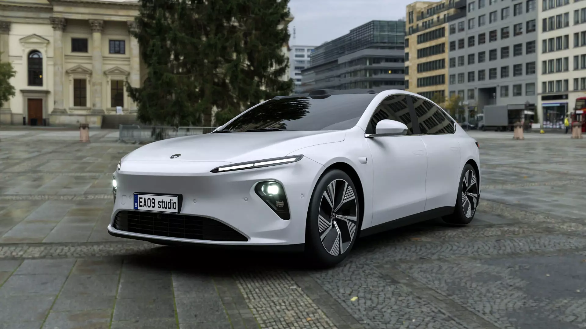 2022 NIO ET7 3D model