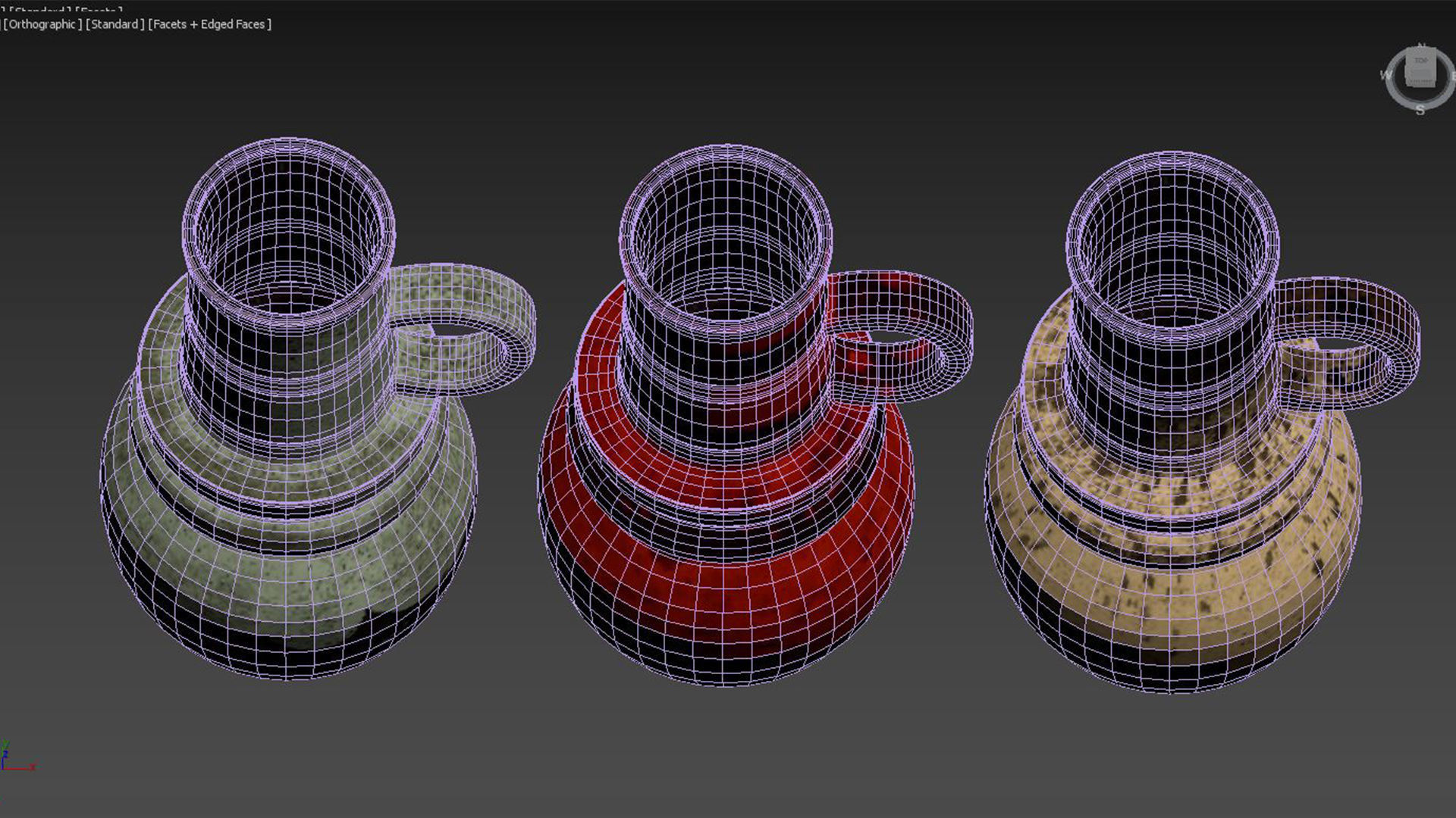 Vienna Vases 3D model_4