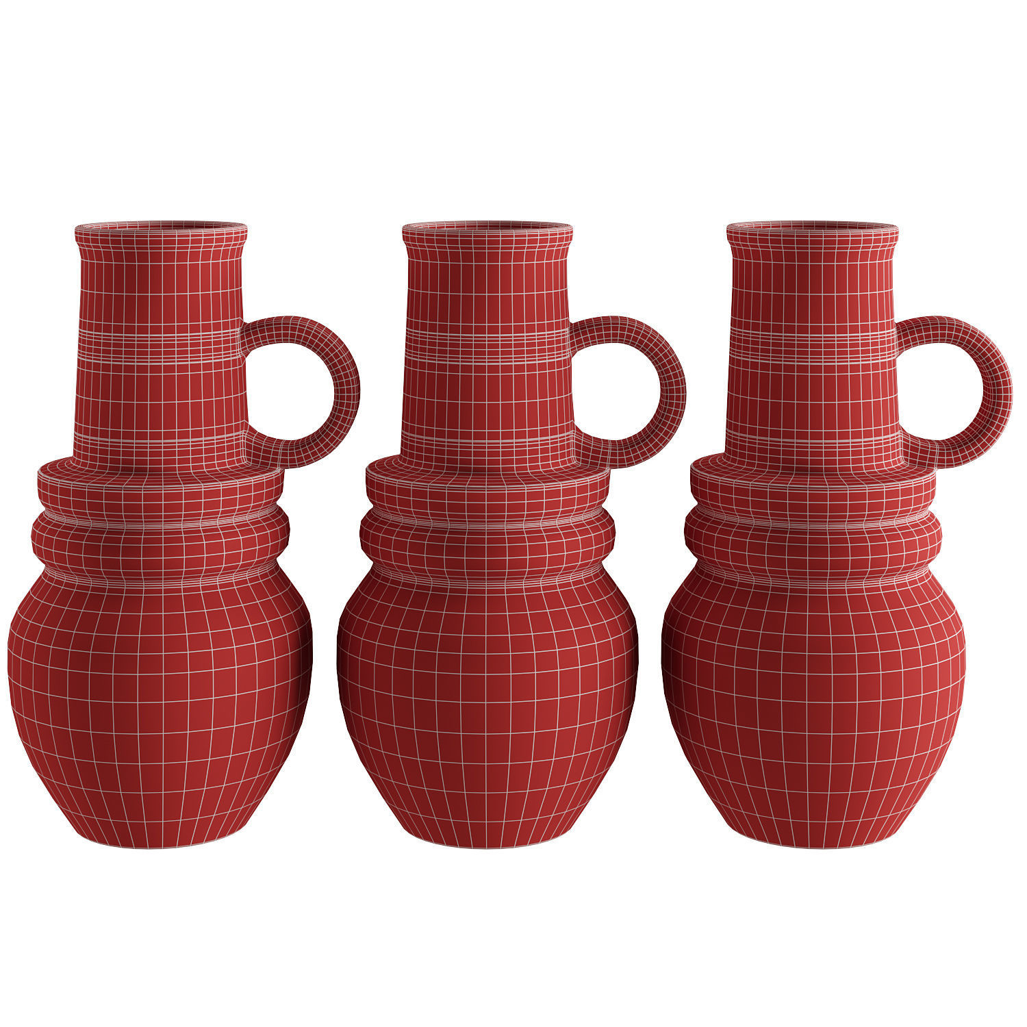 Vienna Vases 3D model_2