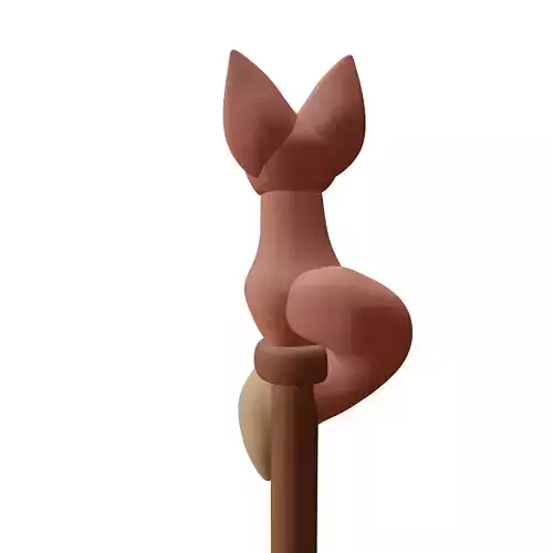 Owl house - Raine   staff - cosplay Palisman 3D print model 3D print model