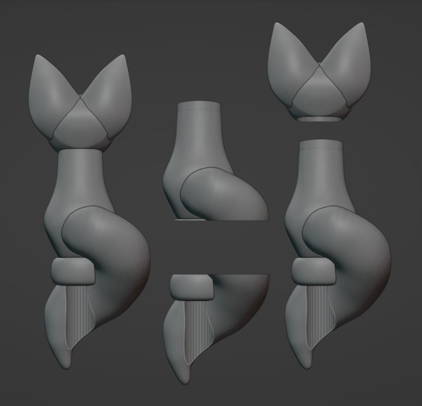 Owl house - Raine staff - cosplay Palisman 3D print model 3D print model_6