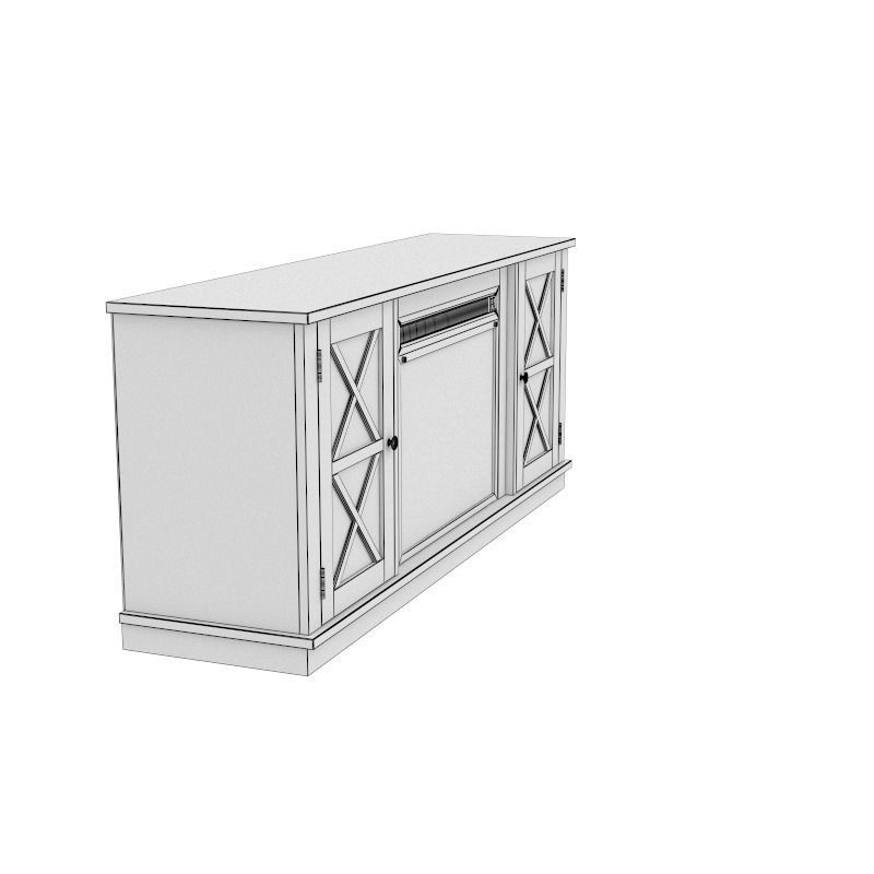 TV-Cabinet 3D model_14