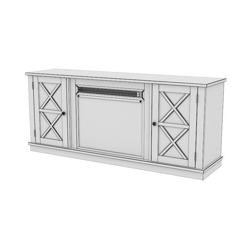 TV-Cabinet 3D model_11