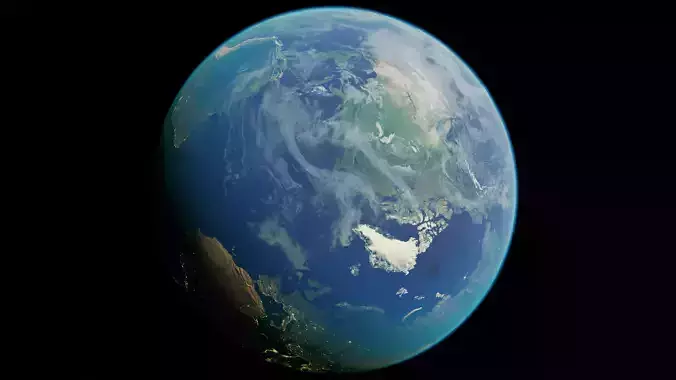 Earth Planet HyperRealistic 16k 3D Model 3D model