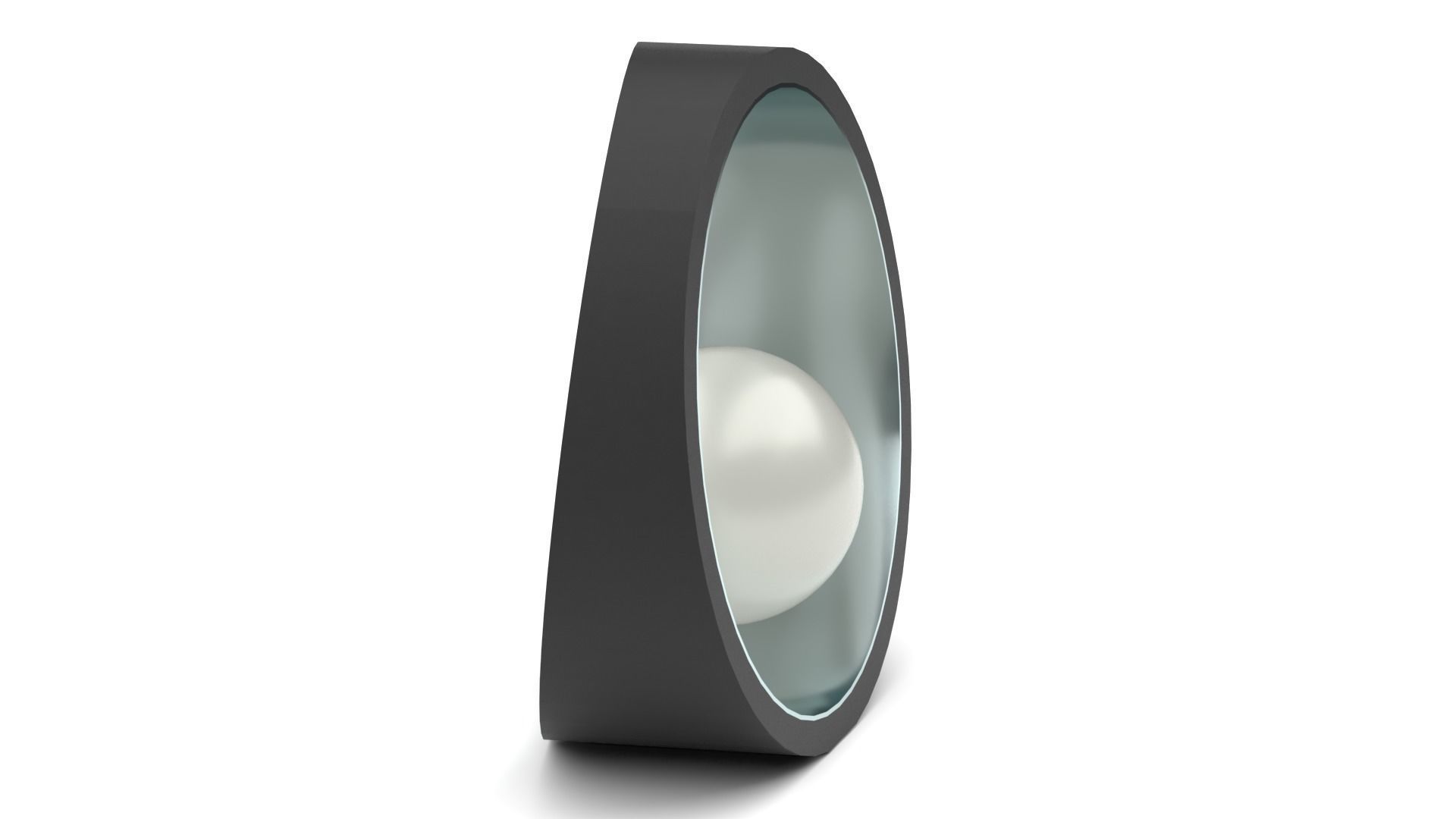 Table lamp - Pearl 3D model_4