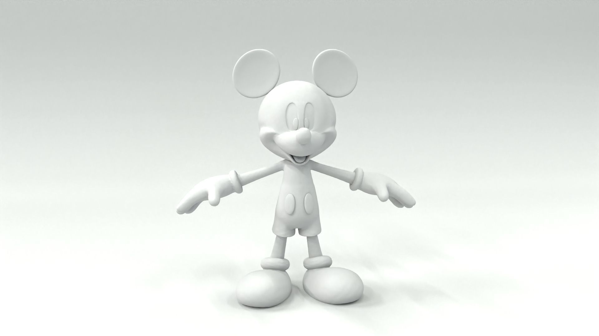 Mickey Mouse  3D model_4