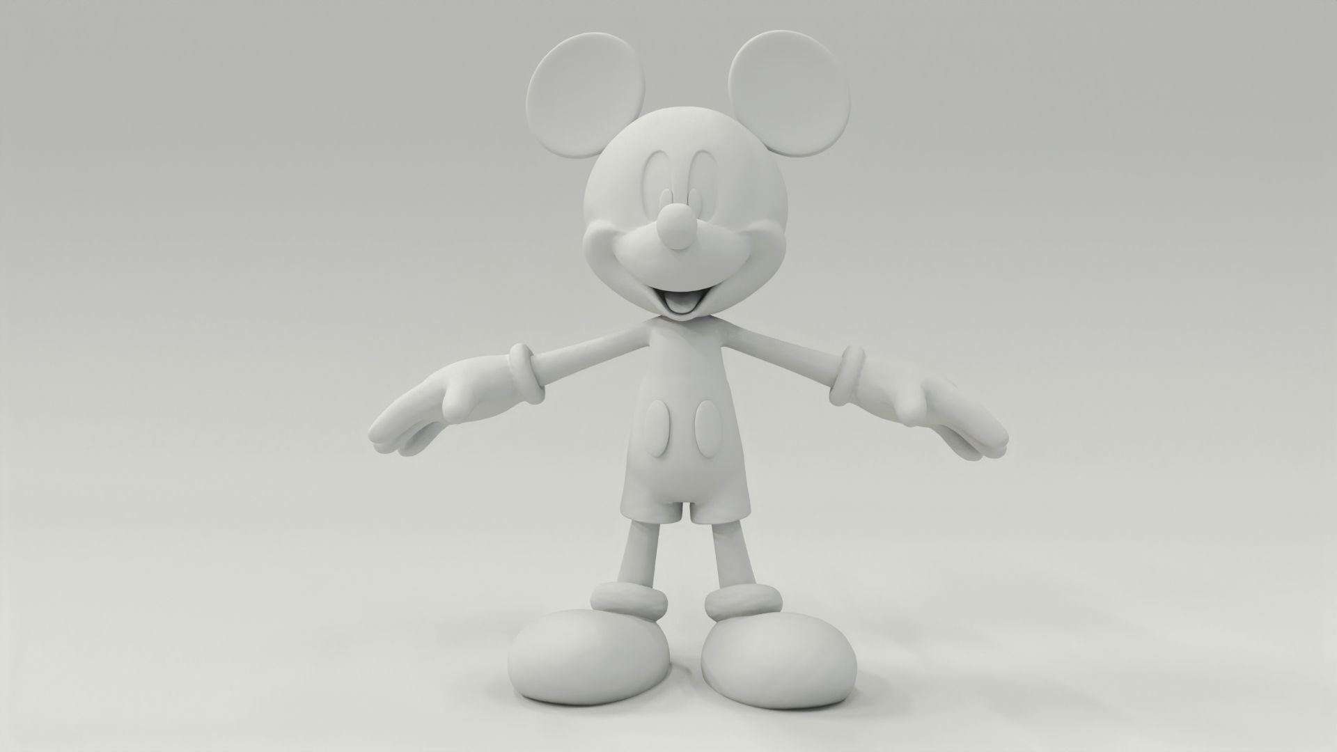 Mickey Mouse  3D model_6