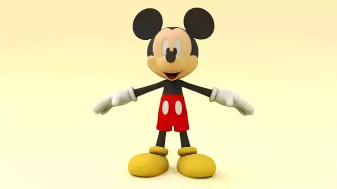 Mickey Mouse  3D model