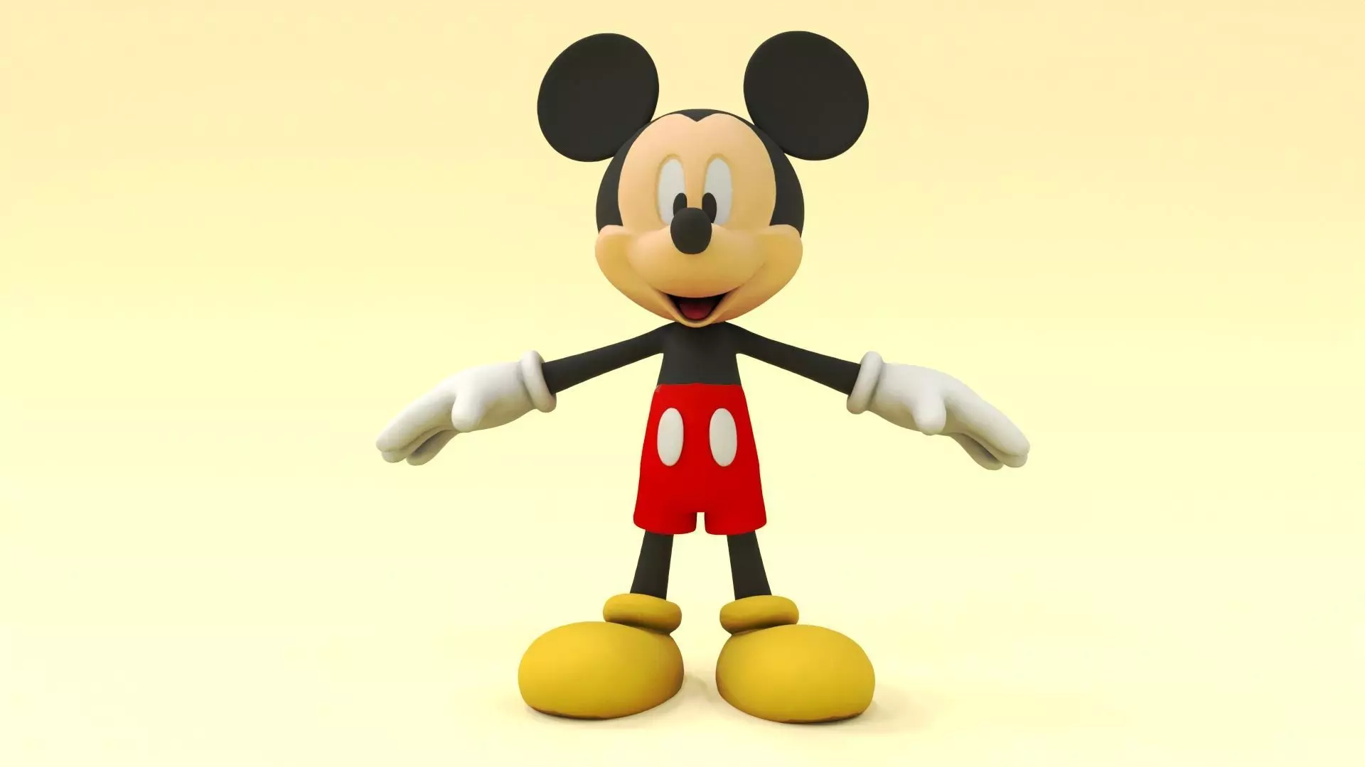 Mickey Mouse  3D model_0