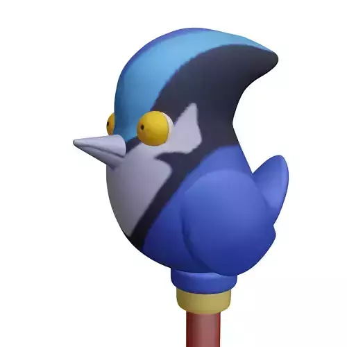Waffles Owl house - hunter staff - cosplay Palisman  3D print model