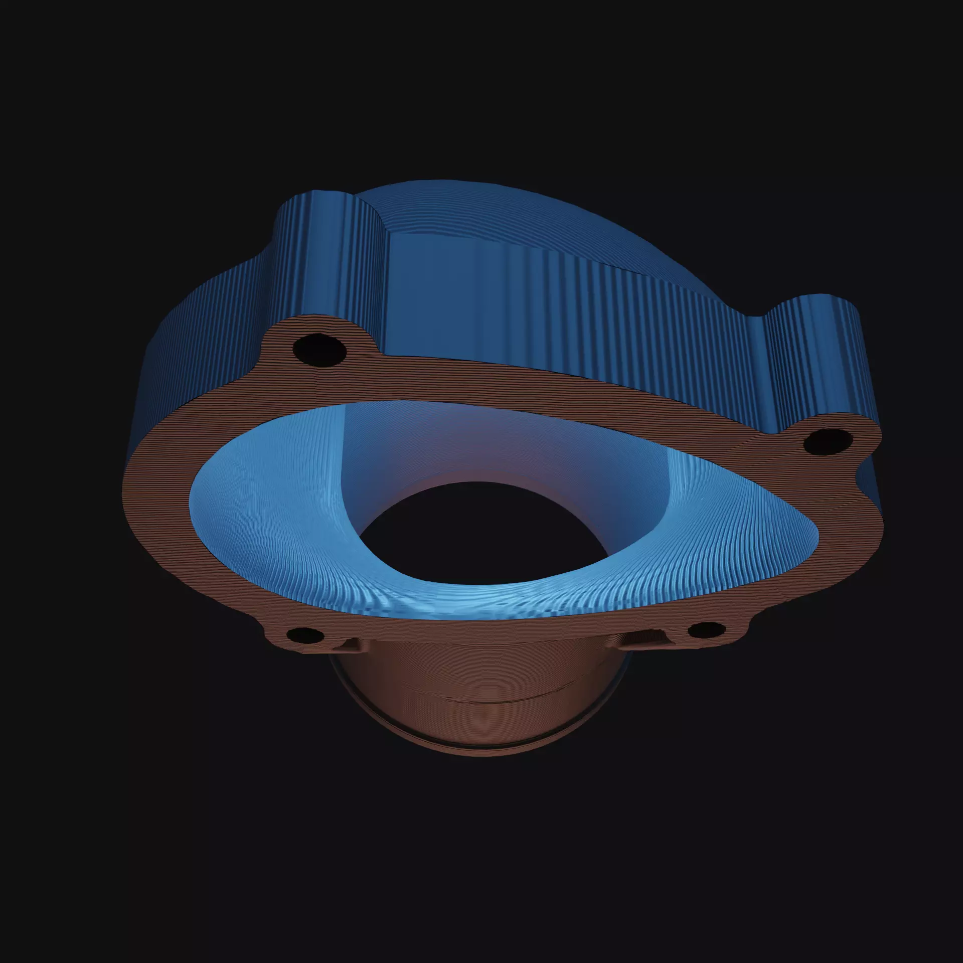 C20xe Powercap 76 mm NO fitting RIGHT 3D print model