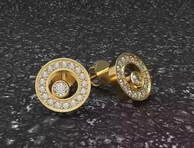 Earrings like Chopard Happy Spirit style