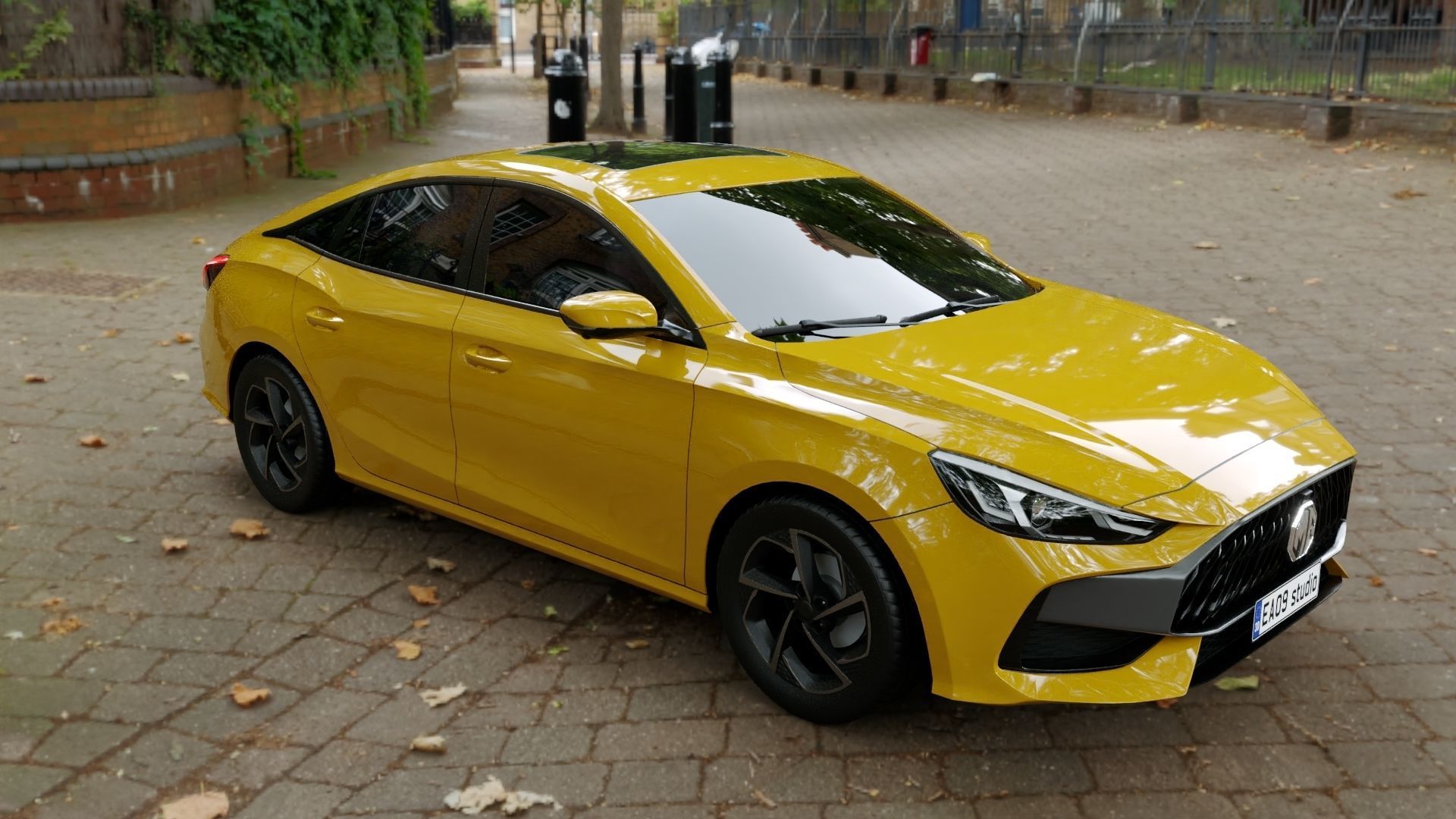 2023 MG 5 3D model_2