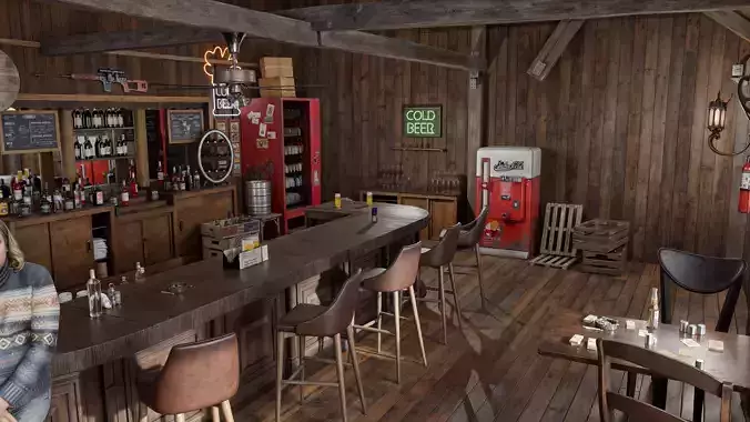 Western Saloon Bar