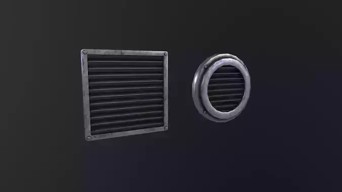 Wall Vents 3D Model