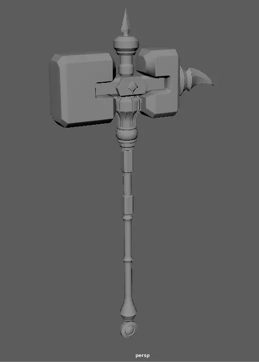 Fantasy Warhammer Free low-poly 3D model_0