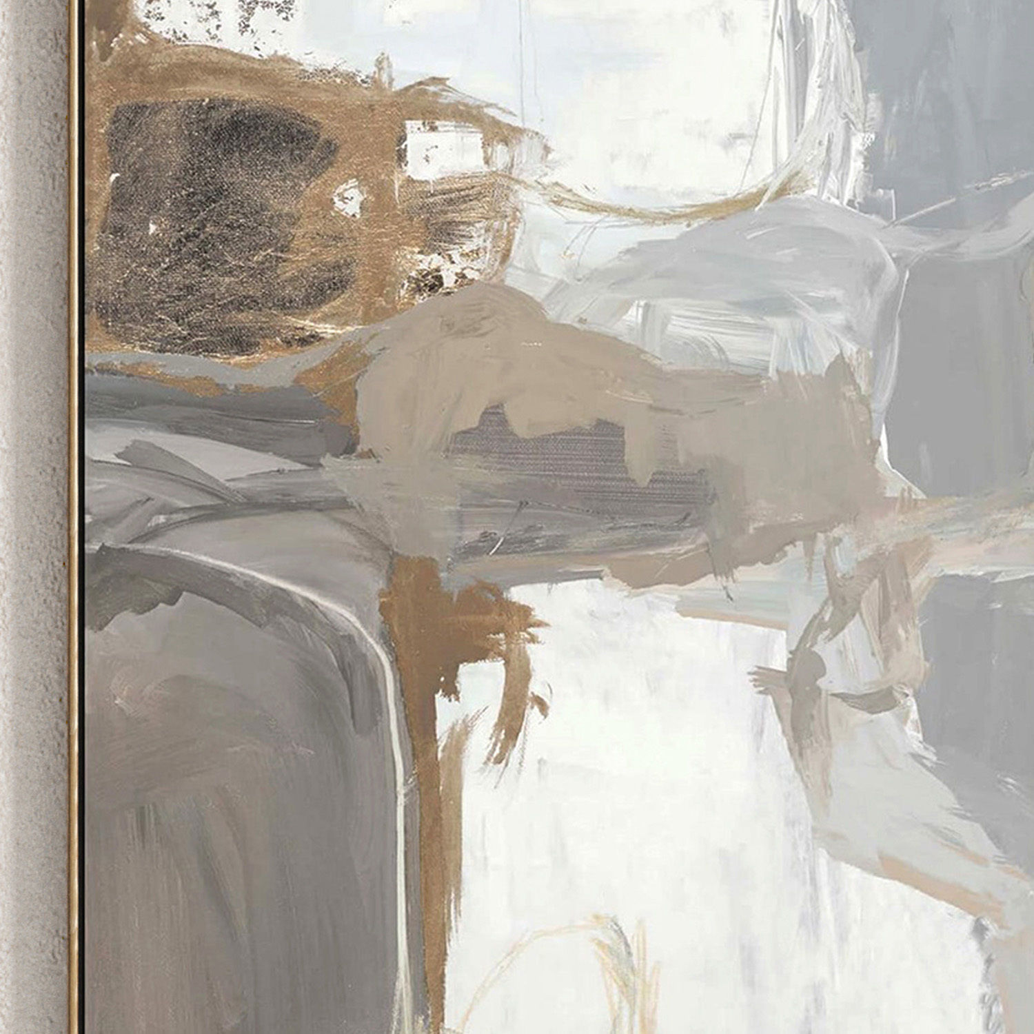 Plaster Two Photo Frame 174 Low-poly 3D model_3