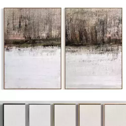 Plaster Two Photo Frame 175