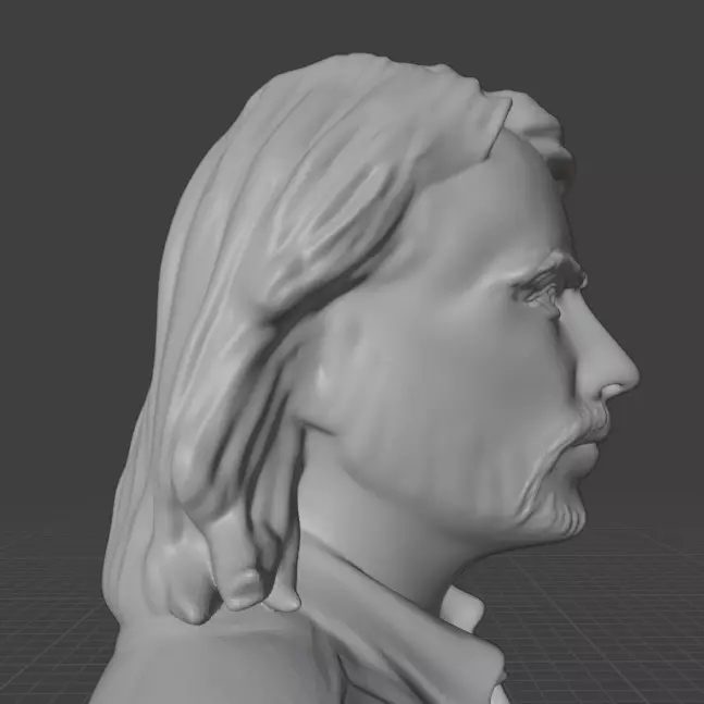 Phil Collins 3D print model_8
