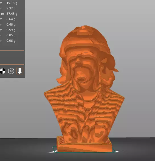 Phil Collins 3D print model_13