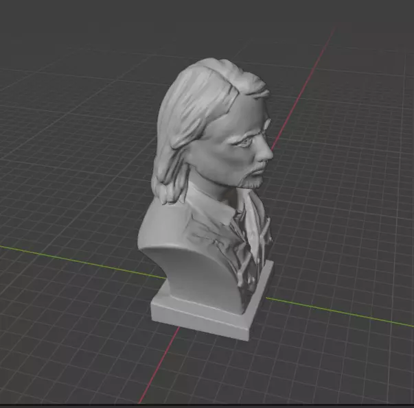Phil Collins 3D print model_18