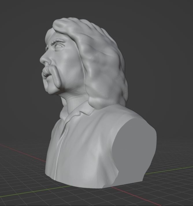 Steve Hackett 3D print model_19