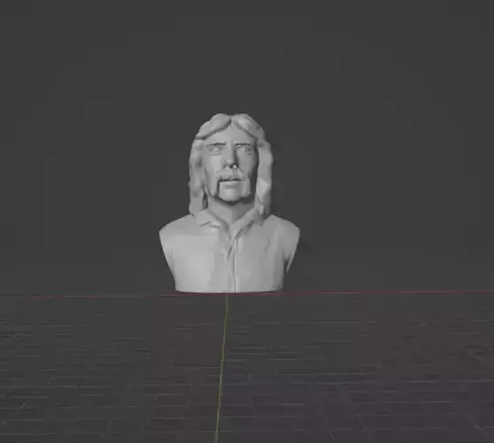Steve Hackett 3D print model