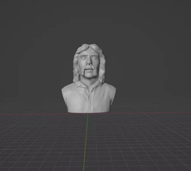 Steve Hackett 3D print model_0