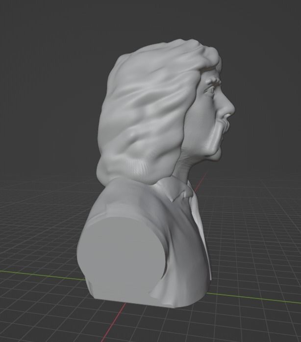 Steve Hackett 3D print model_14