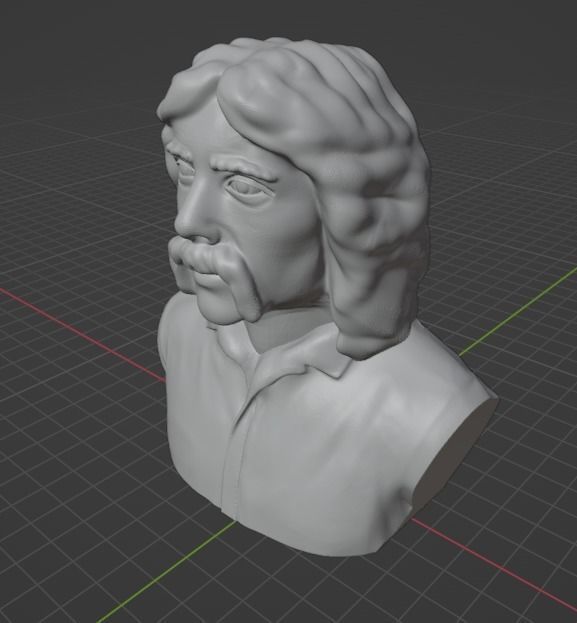 Steve Hackett 3D print model_8