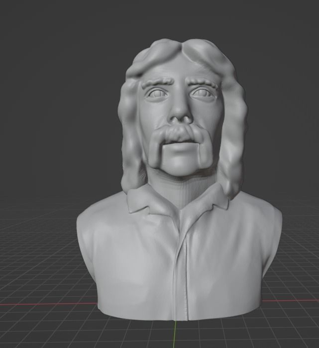Steve Hackett 3D print model_11