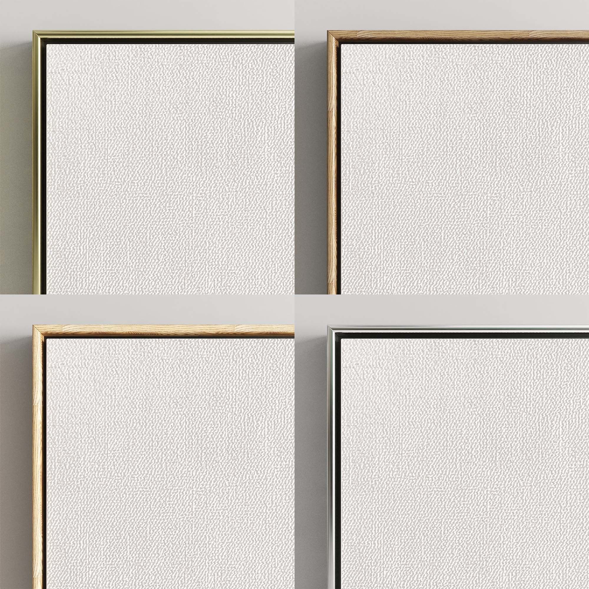 Plaster Two Photo Frame 177 Low-poly 3D model_8