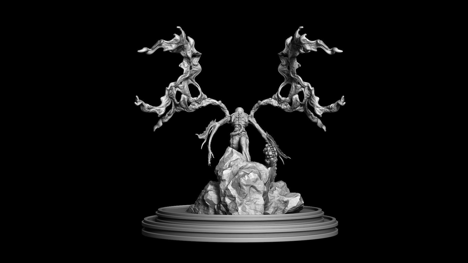 Orphan of Kos Bloodborne Statue 3D High Poly Model 3D model | CGTrader