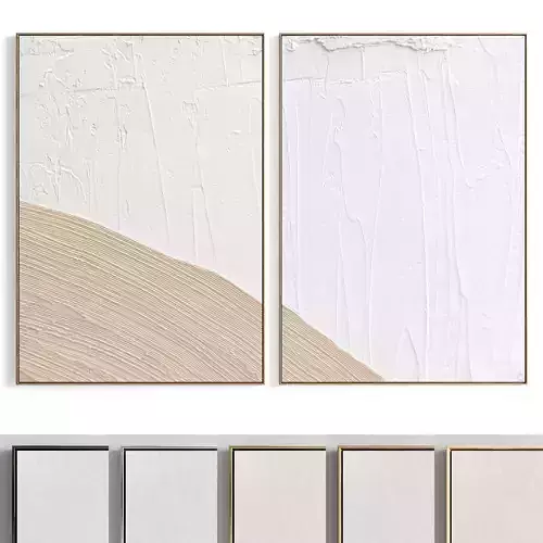 Plaster Two Photo Frame 178