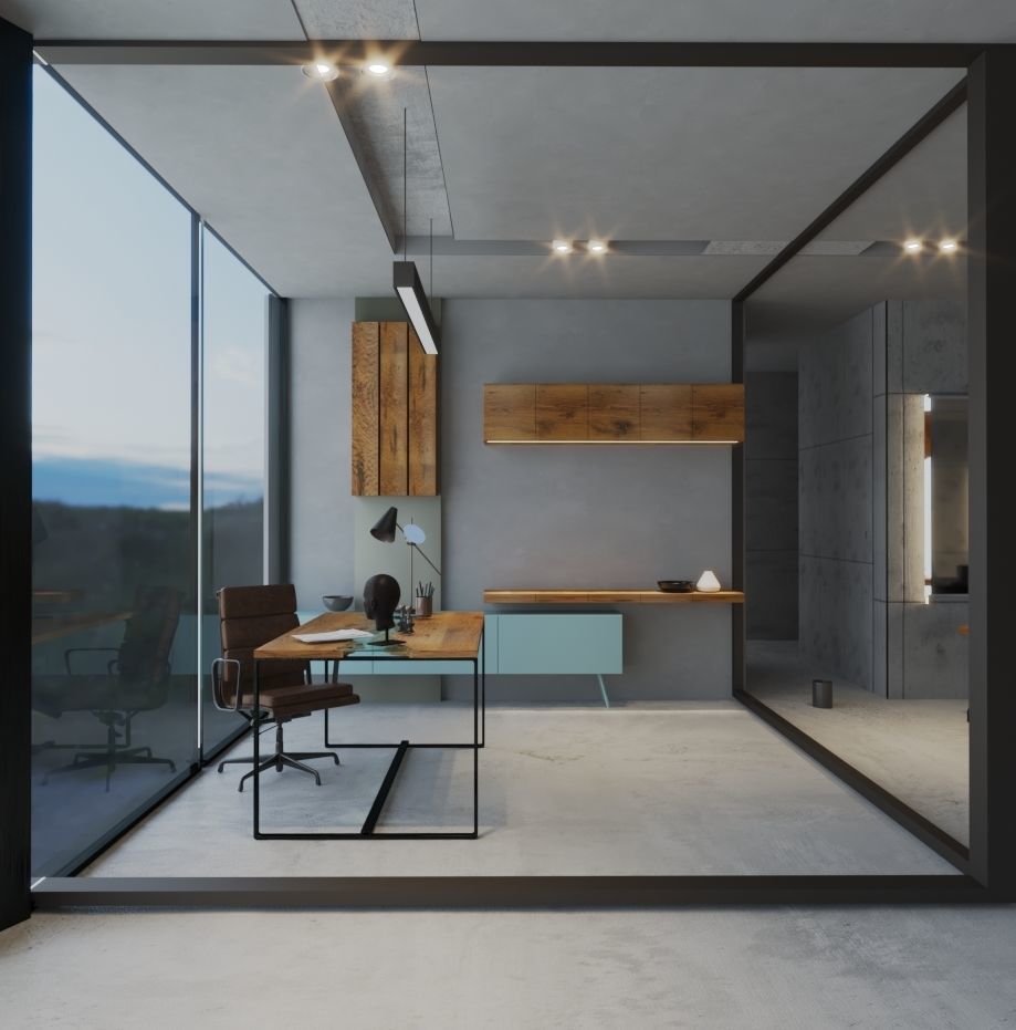 interior design and modelling 3D model_1