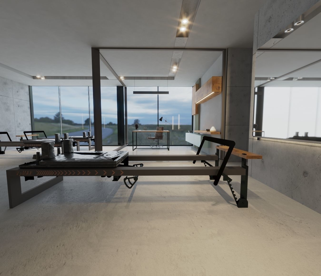 interior design and modelling 3D model_3