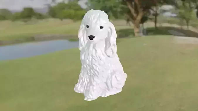 Caniche 3D print model