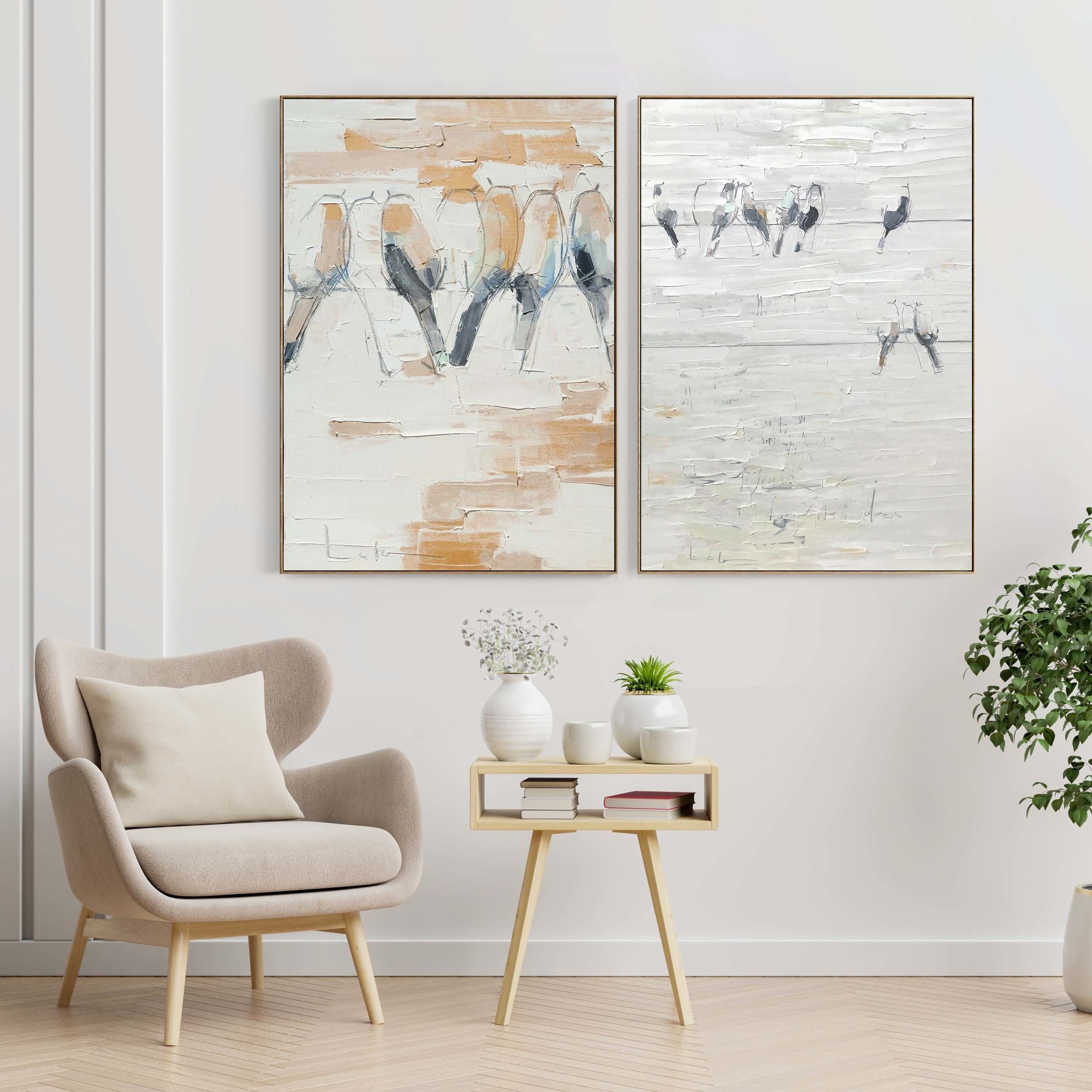 Plaster Two Photo Frame 181 Low-poly 3D model_2