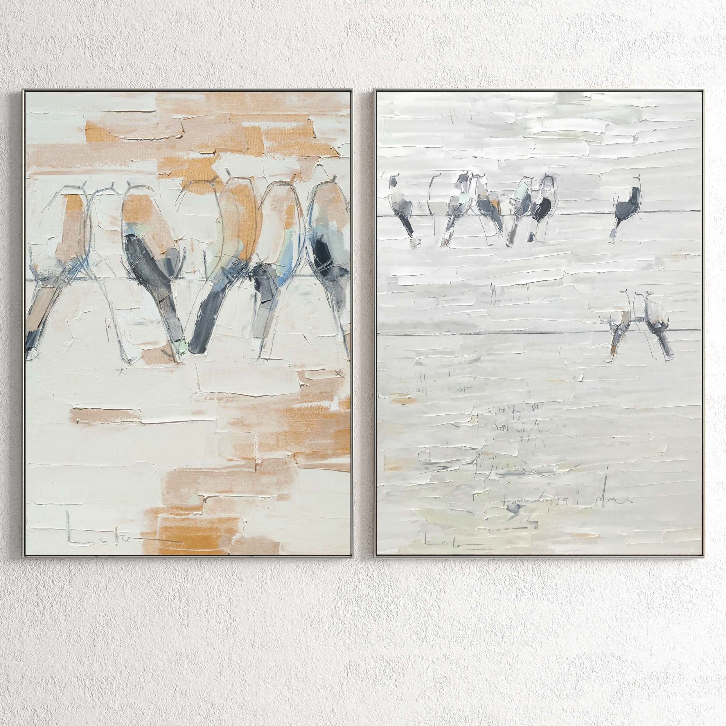 Plaster Two Photo Frame 181 Low-poly 3D model_4