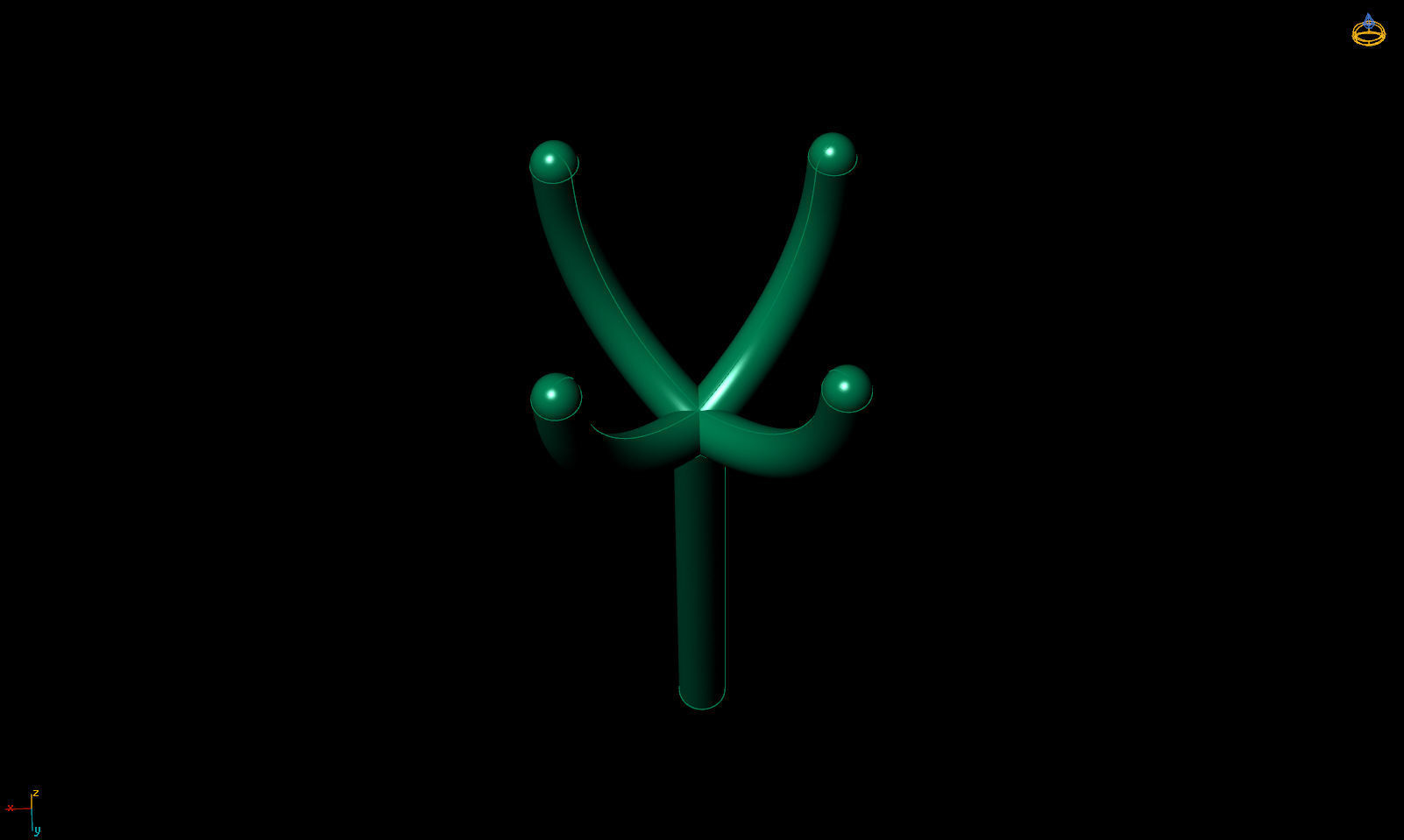 Halo studs without side stones E 0036 printable 3d model 3D print model_23