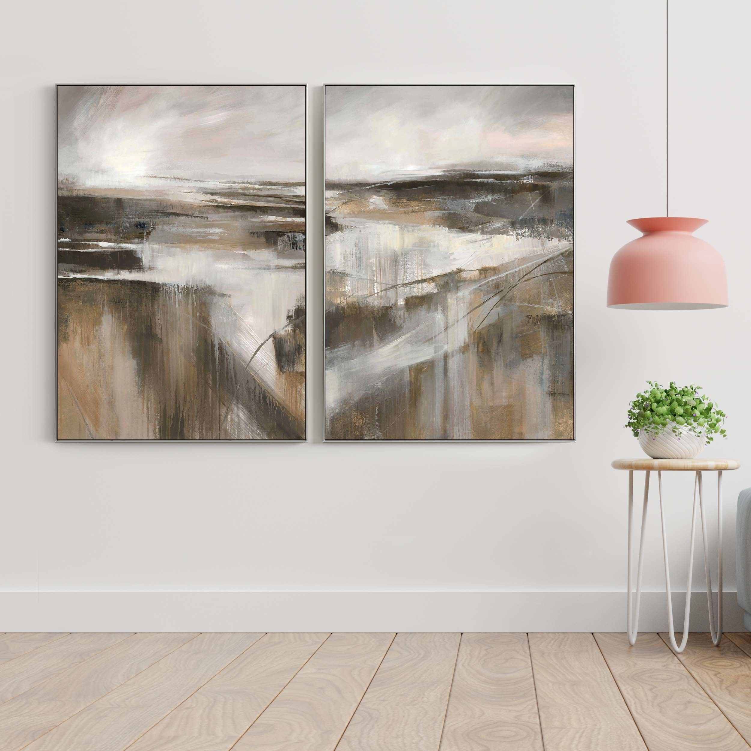 Plaster Two Photo Frame 183 Low-poly 3D model_2