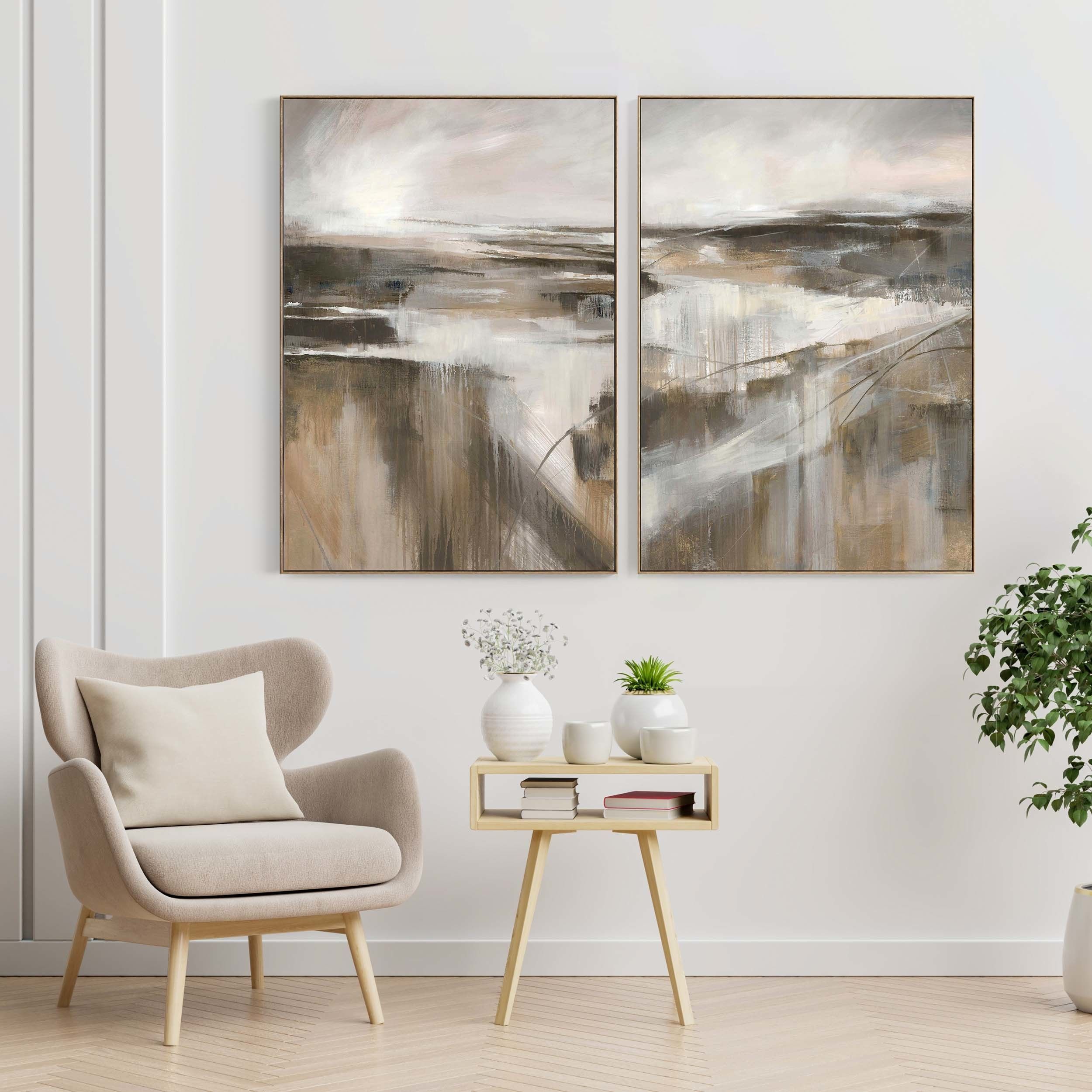 Plaster Two Photo Frame 183 Low-poly 3D model_1