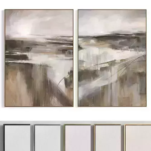 Plaster Two Photo Frame 183