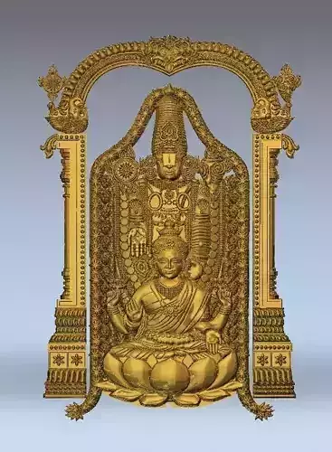 TIRUPATHI WITH ADHISTA LAKSHIMI 