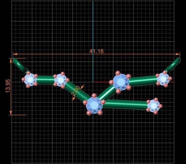 TAURUS necklace 64-MP 3D print model_4