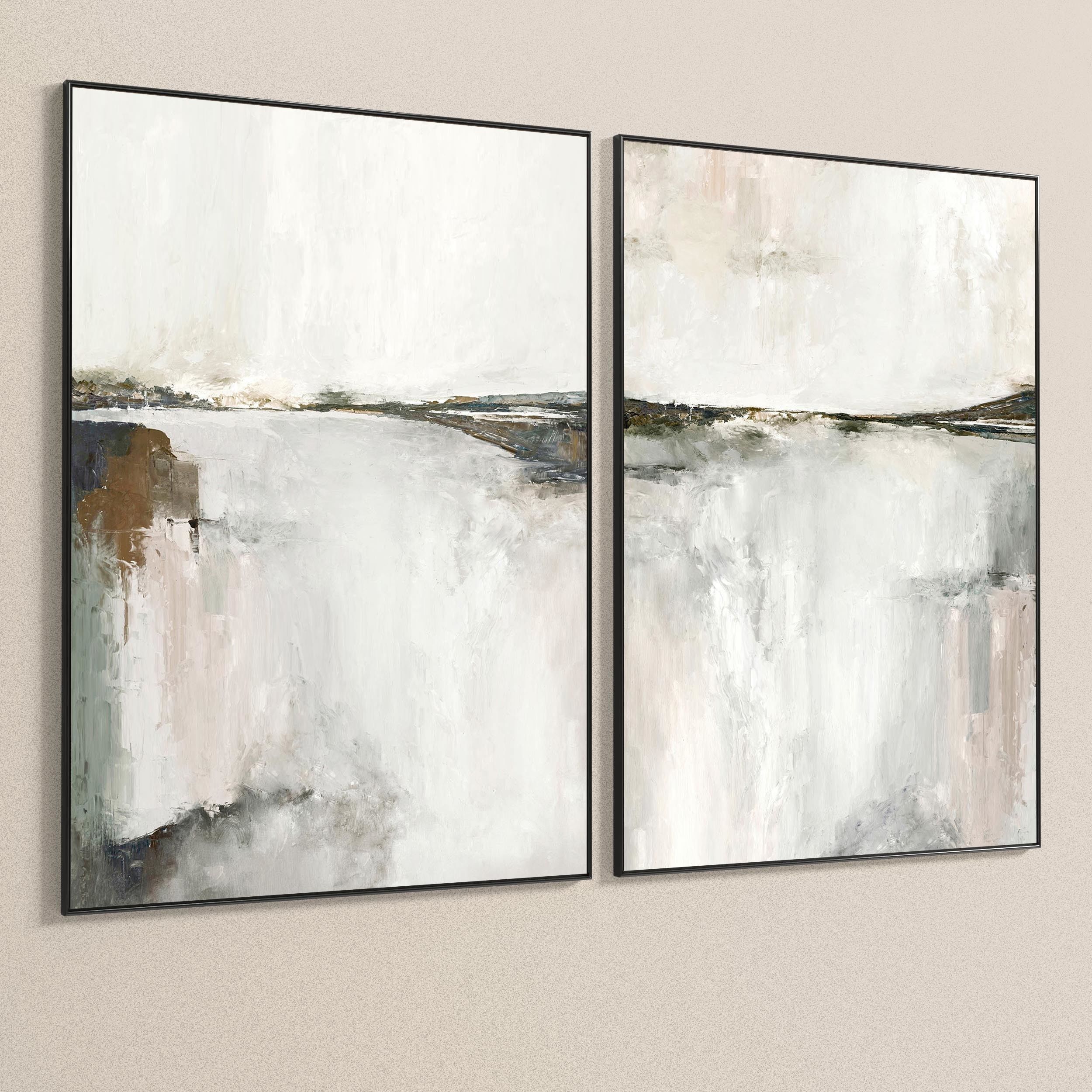 Plaster Two Photo Frame 186 Low-poly 3D model_4