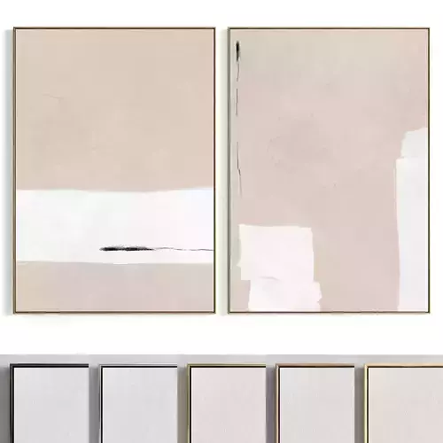 Plaster Two Photo Frame 187